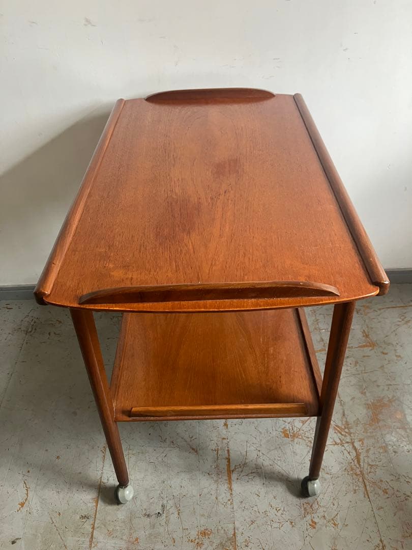 レンプロイ Remploy ヴィンテージ ティートロリー チーク材