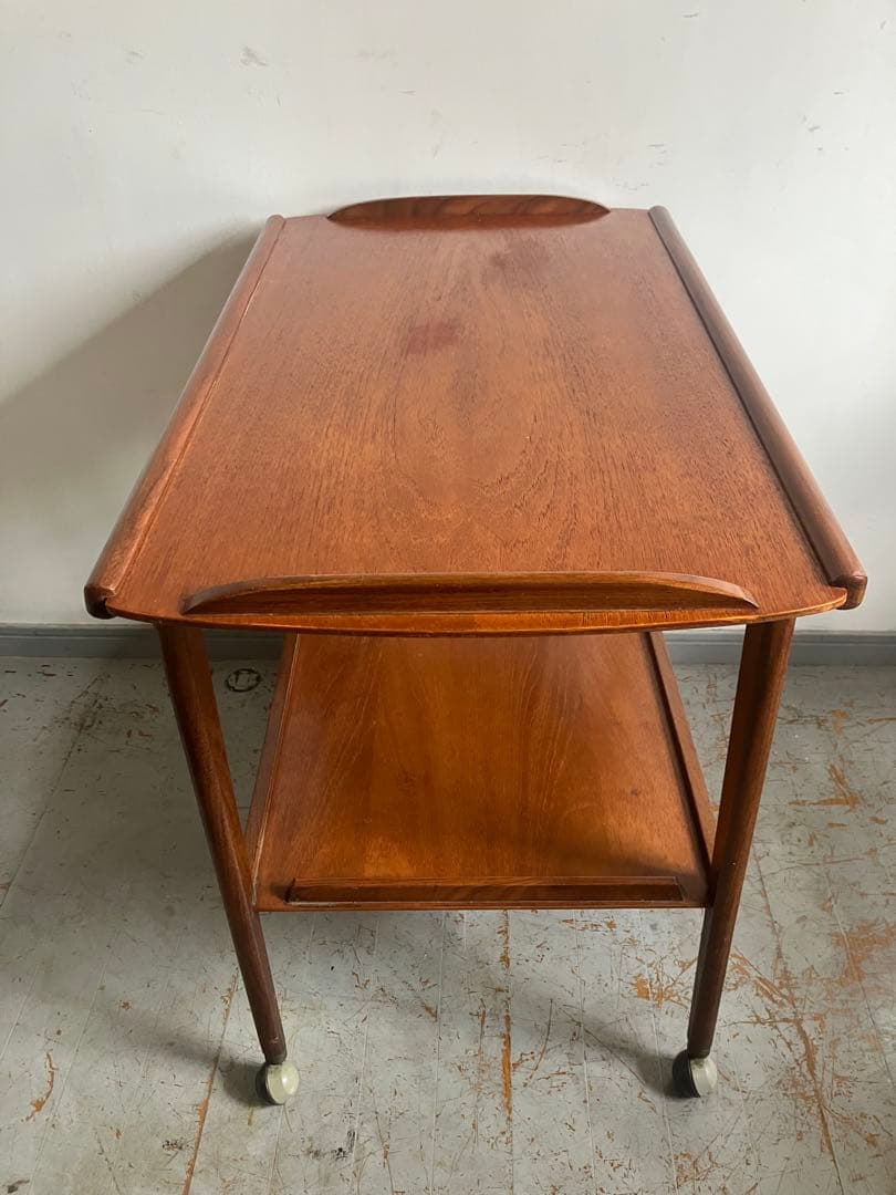 レンプロイ Remploy ヴィンテージ ティートロリー チーク材