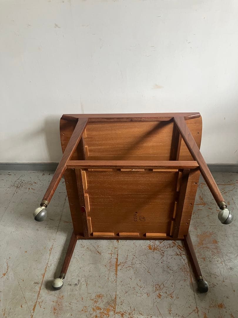 レンプロイ Remploy ヴィンテージ ティートロリー チーク材