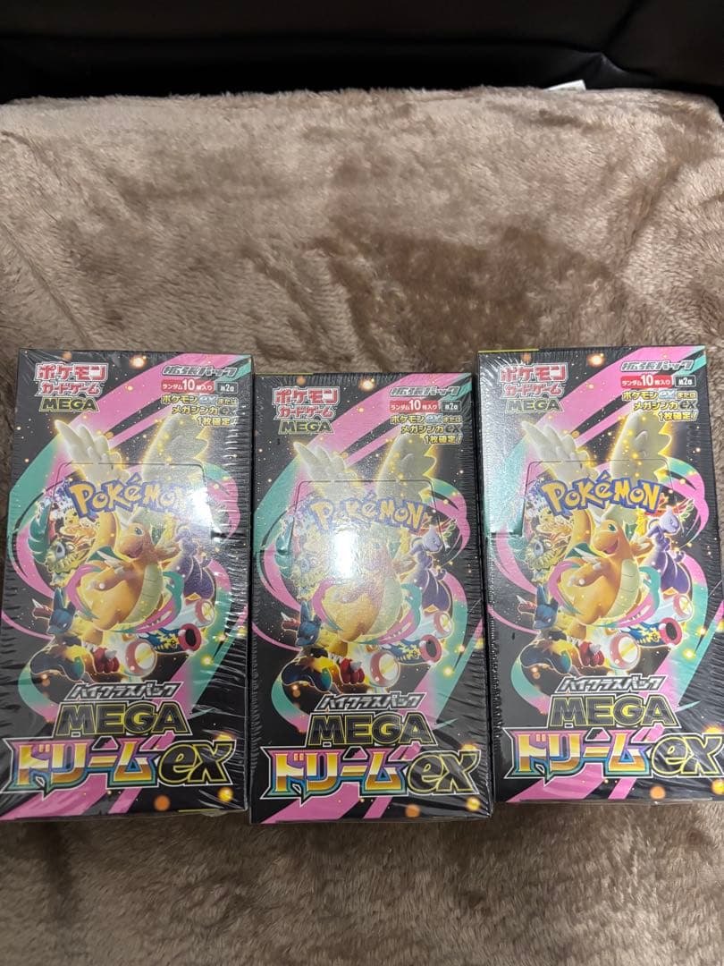 ポケモンカード MEGAドリームex 新品未開封 シュリンク付き 6BOX