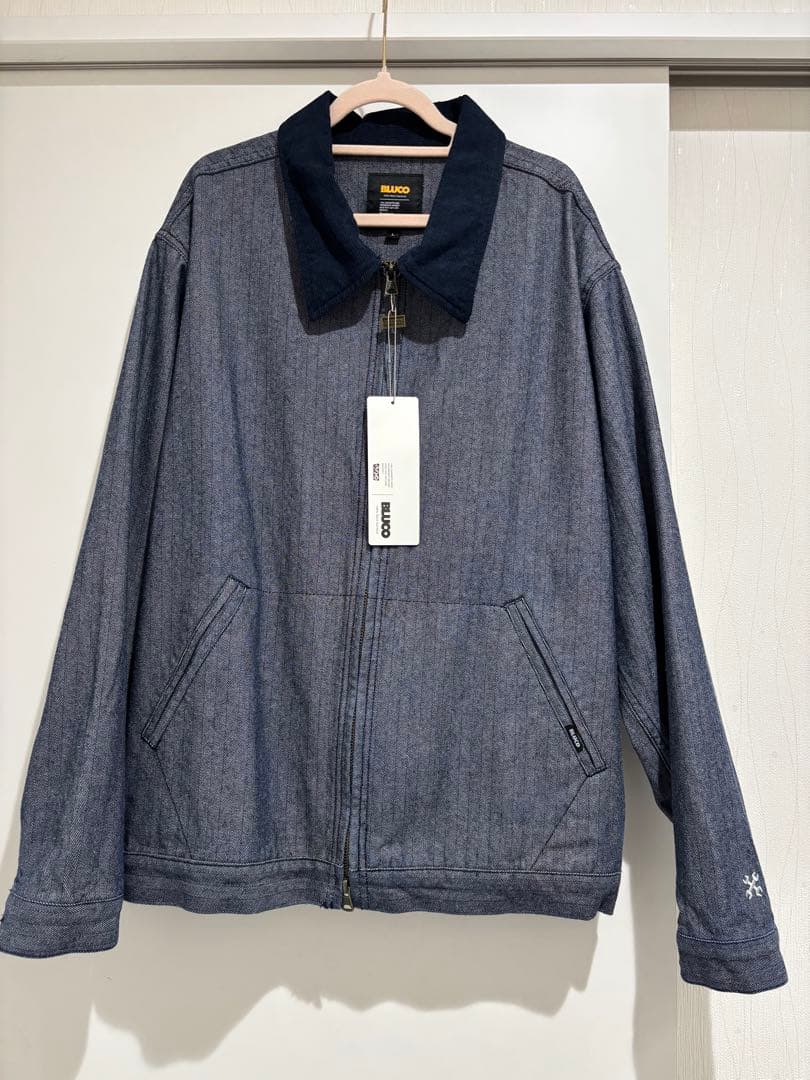 【新品】BLUCO ブルコ　12oz DENIM WORK JACKET