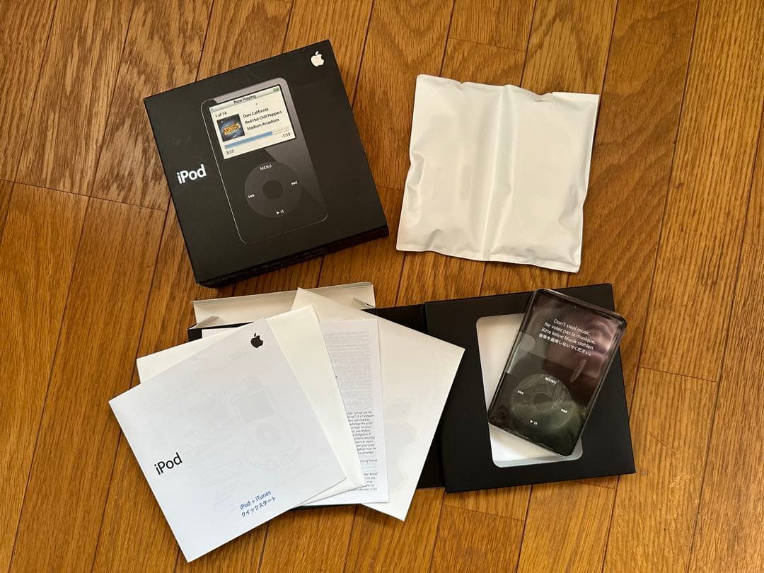 極美品 ipod classic 80G black 黒