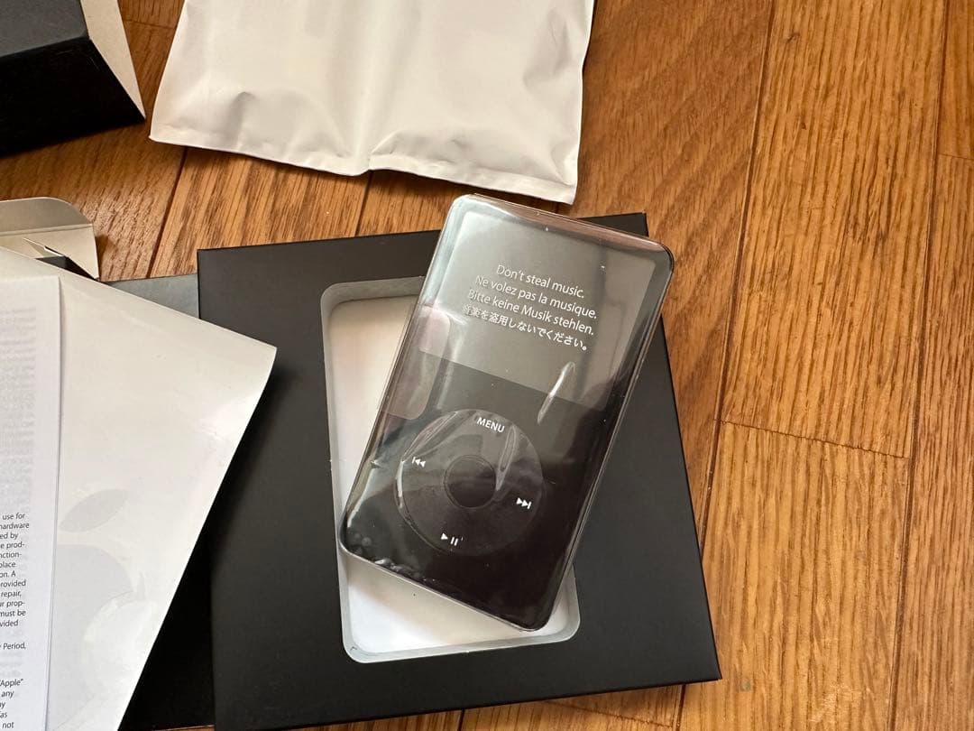 極美品 ipod classic 80G black 黒