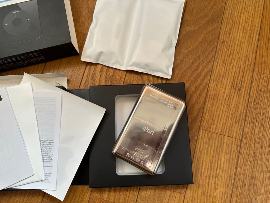 極美品 ipod classic 80G black 黒