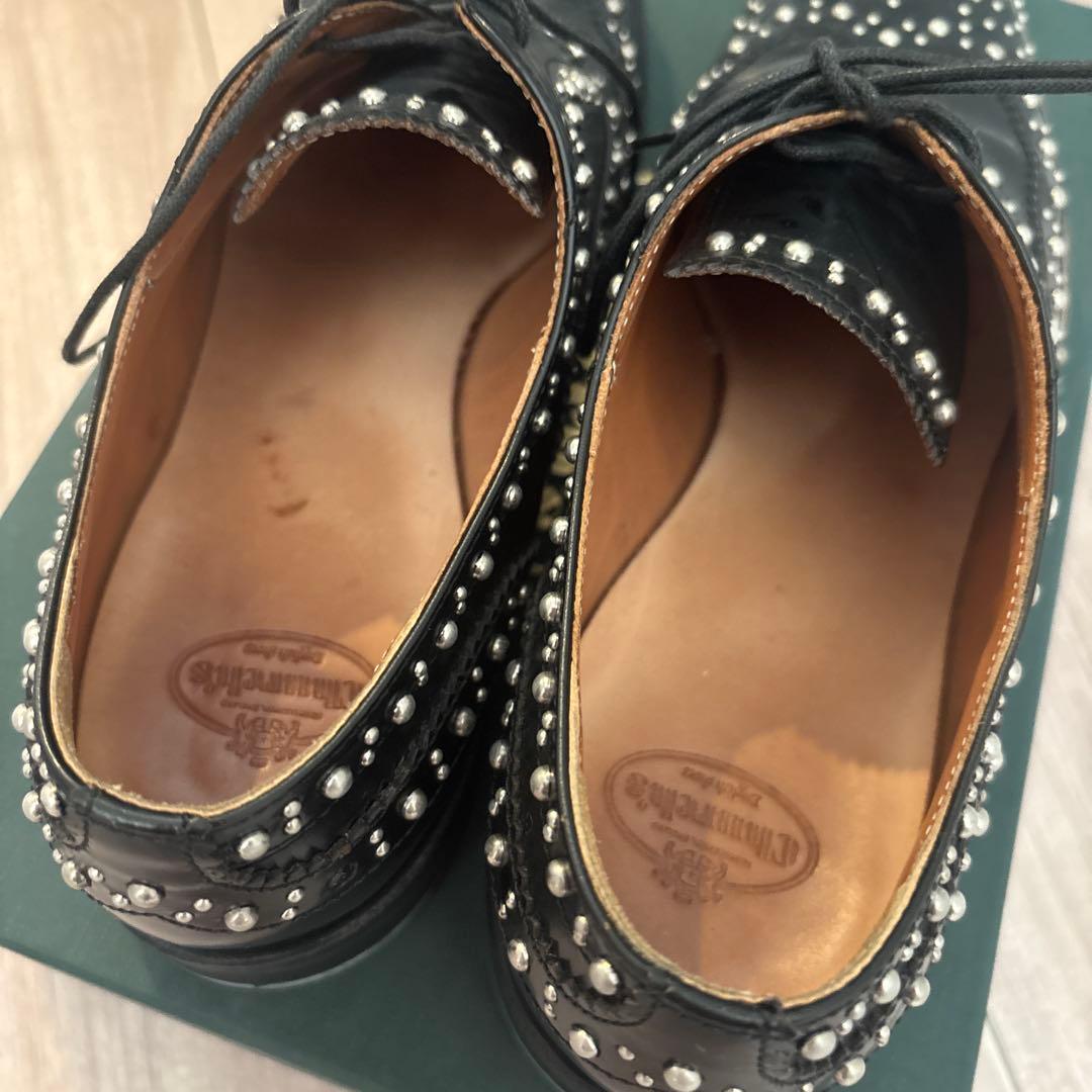 church’sスタッズ付きローファー