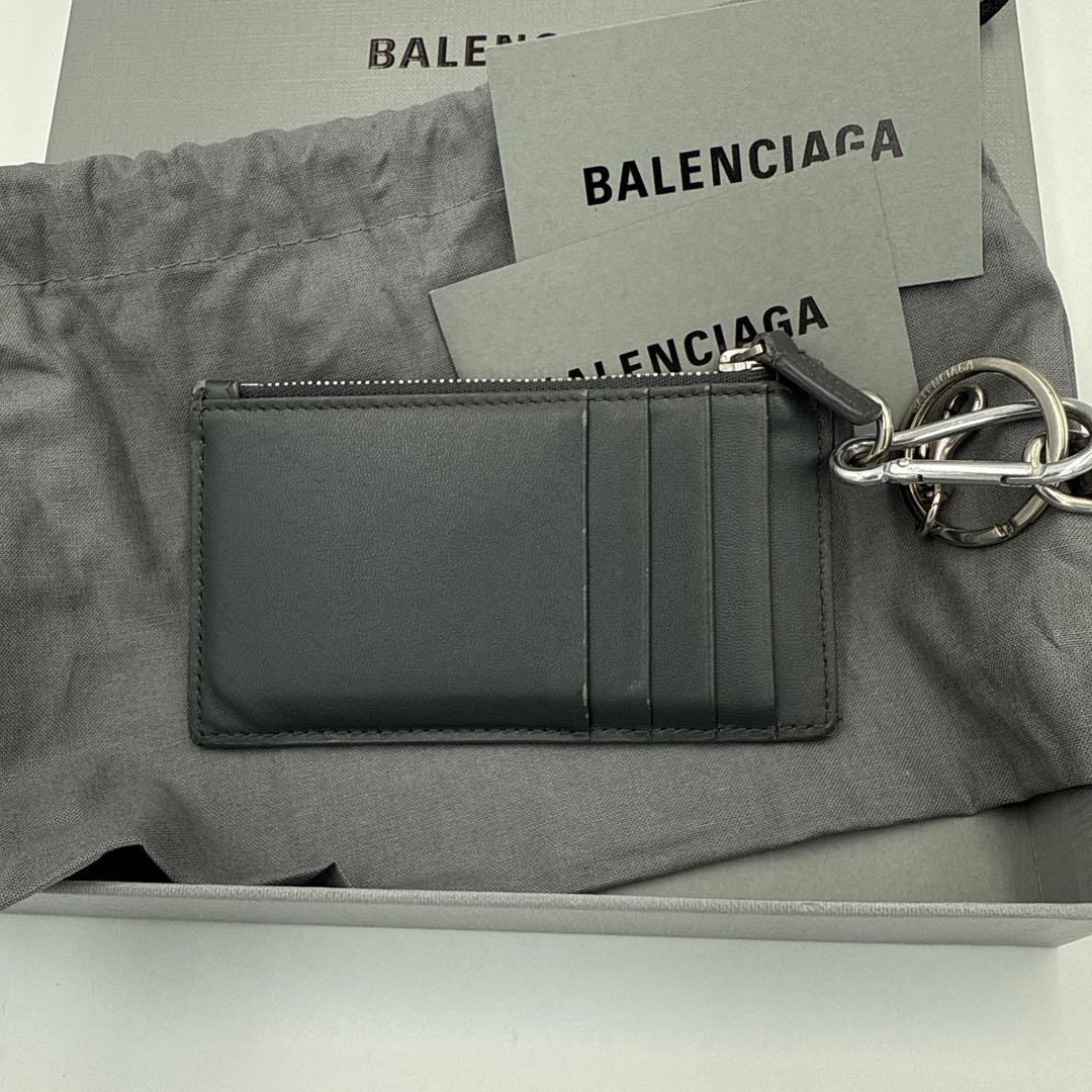 BALENCIAGA ブラックケース ネックウォレット 備品すべて純正品