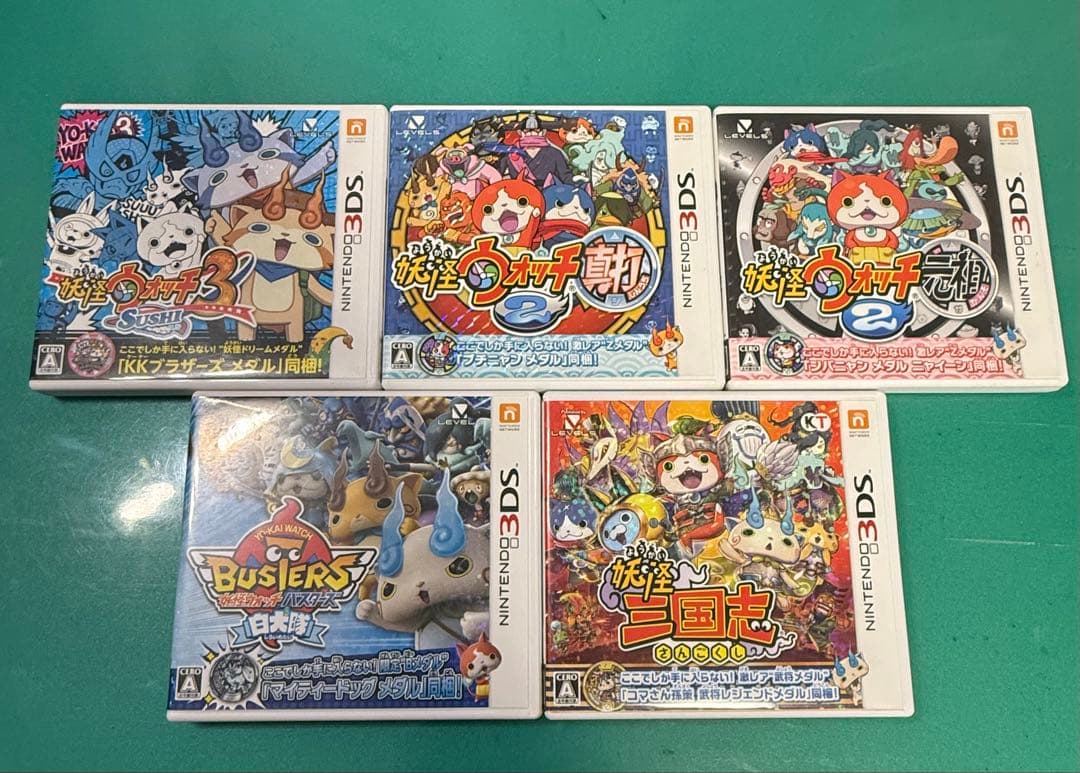 妖怪ウォッチ2元祖/真打妖怪ウォッチ3スシ妖怪ウォッチバスターズ白犬隊妖怪三国志