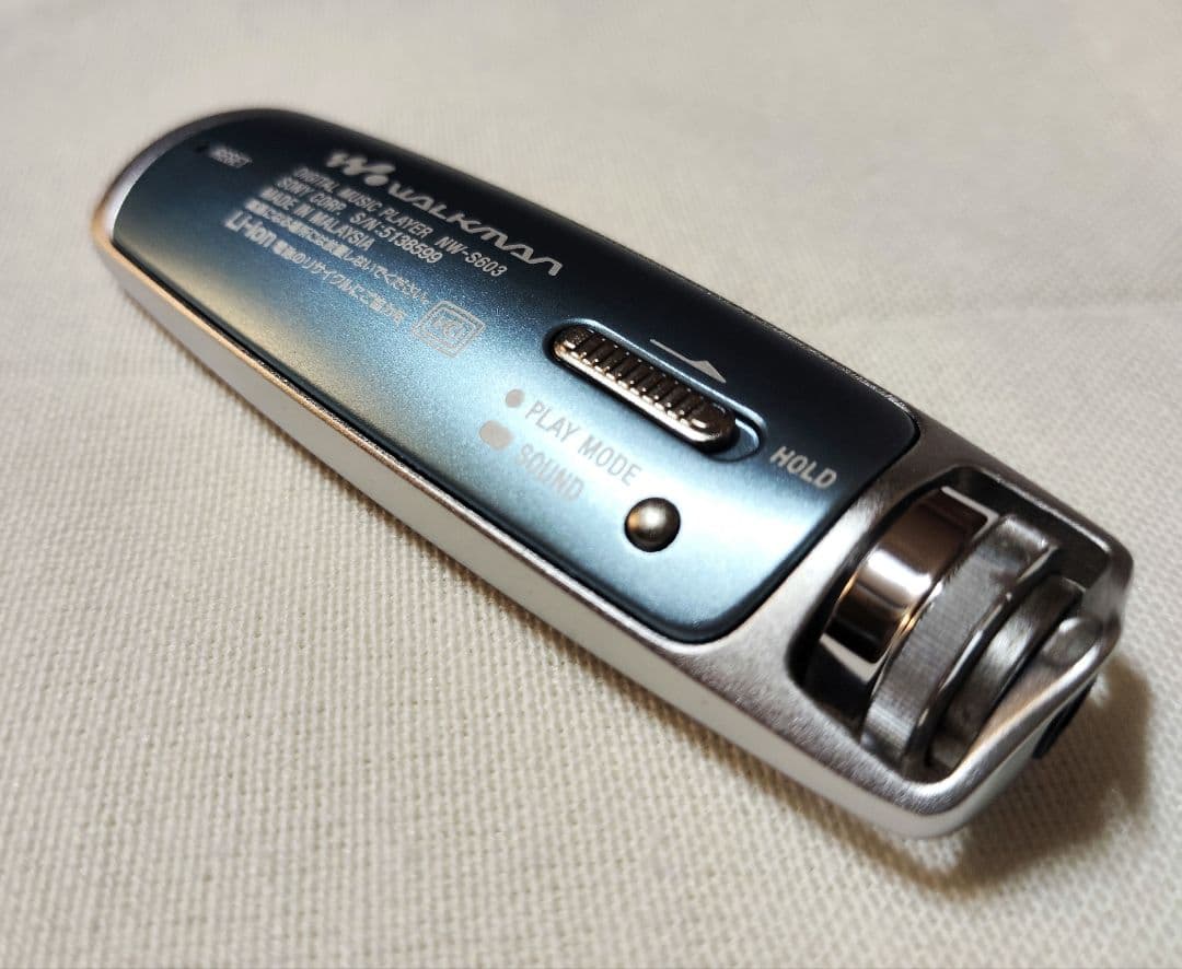 SONY ウォークマン NW-S603 ブルー 動作確認済み ソニー 本体のみ