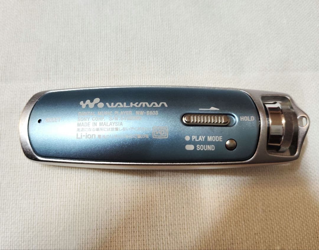 SONY ウォークマン NW-S603 ブルー 動作確認済み ソニー 本体のみ