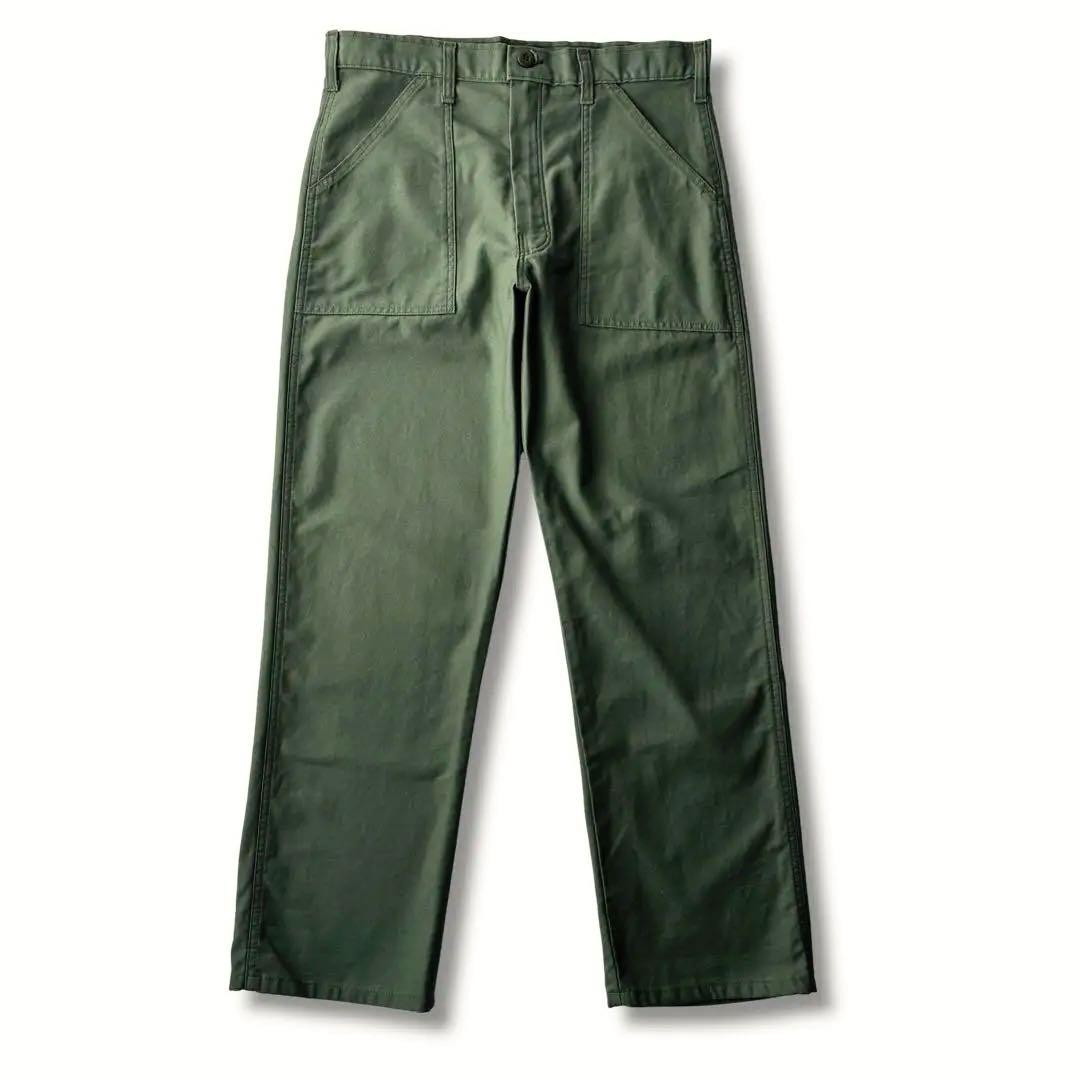 美品 USA アメリカ製 GUNG HO ガンホー ベイカーパンツ 32 30