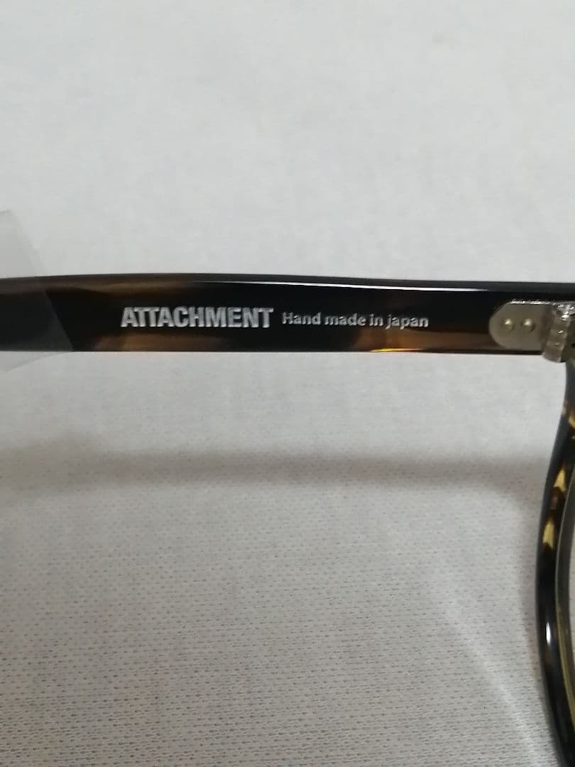 売切最終価格♂♀新品・サングラス【ATTACHMENT】ブラウン　日本製