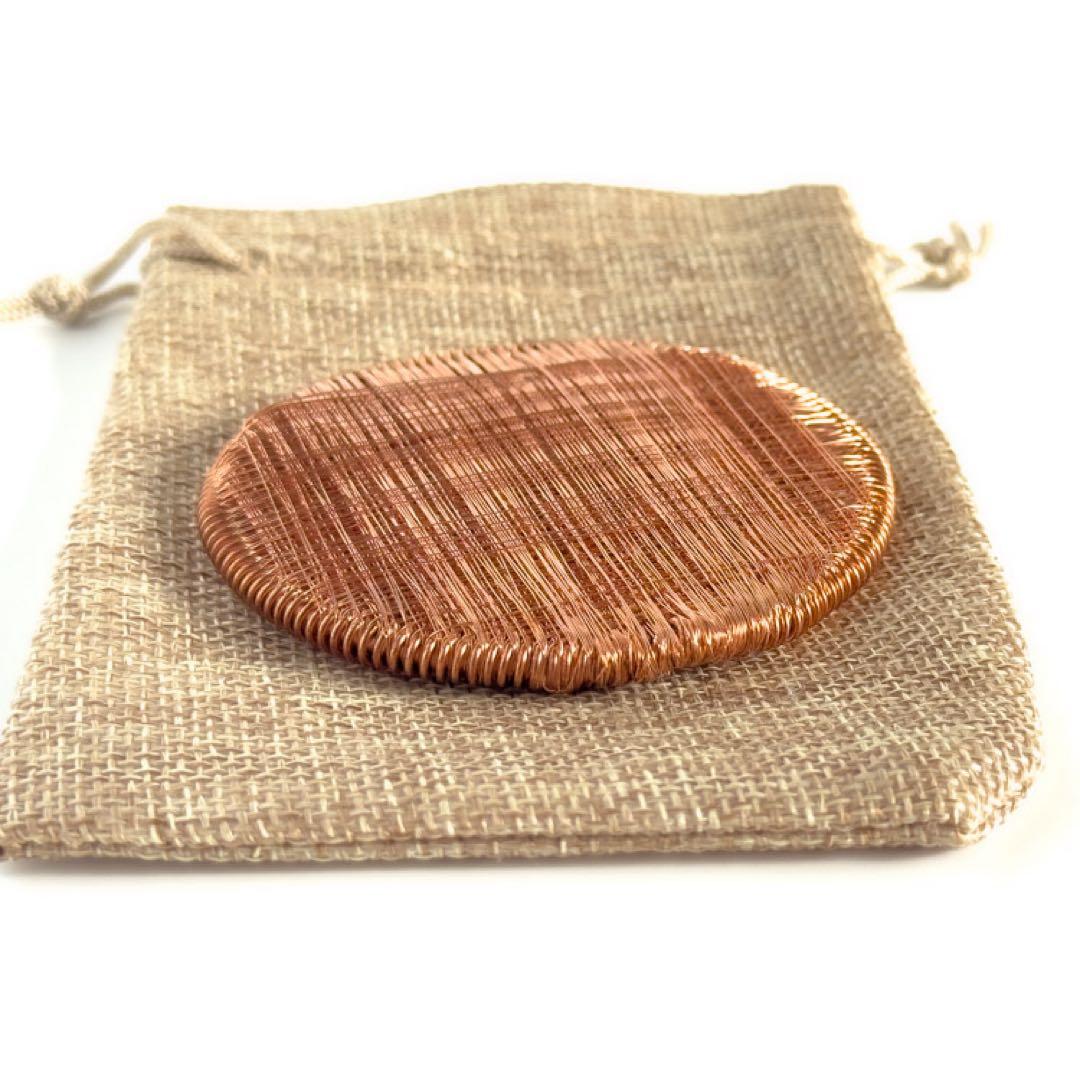 【高波動】オーラコイル　ルンルの会植原氏推奨の形状 美しい手仕事 麻袋付