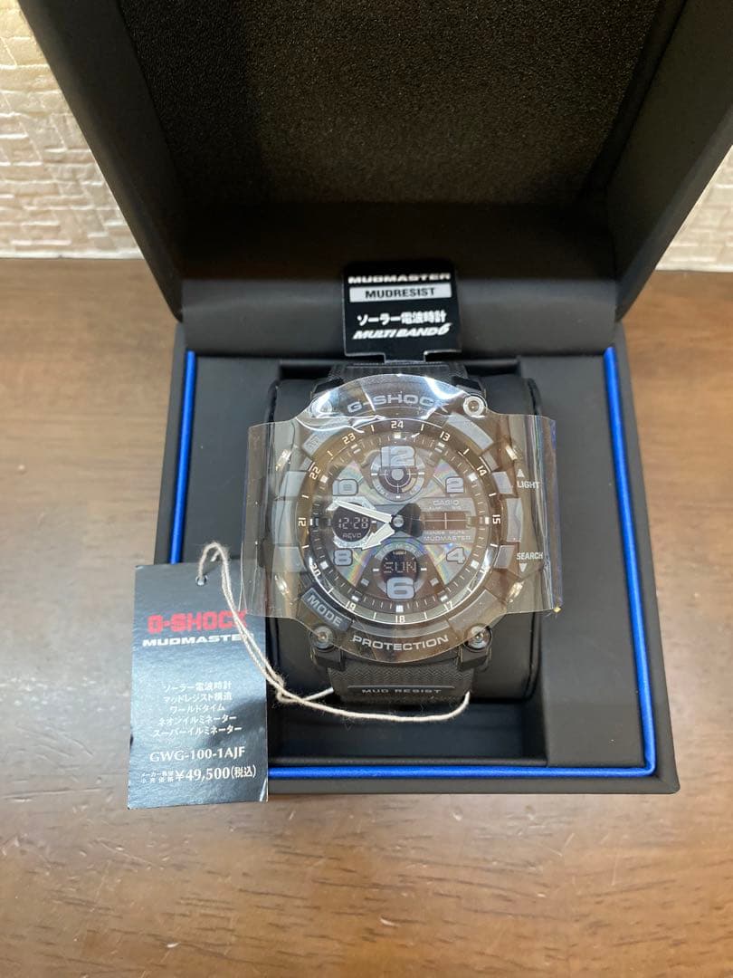 【未使用に近い極美品】G-SHOCK MUDMASTER GWG-100