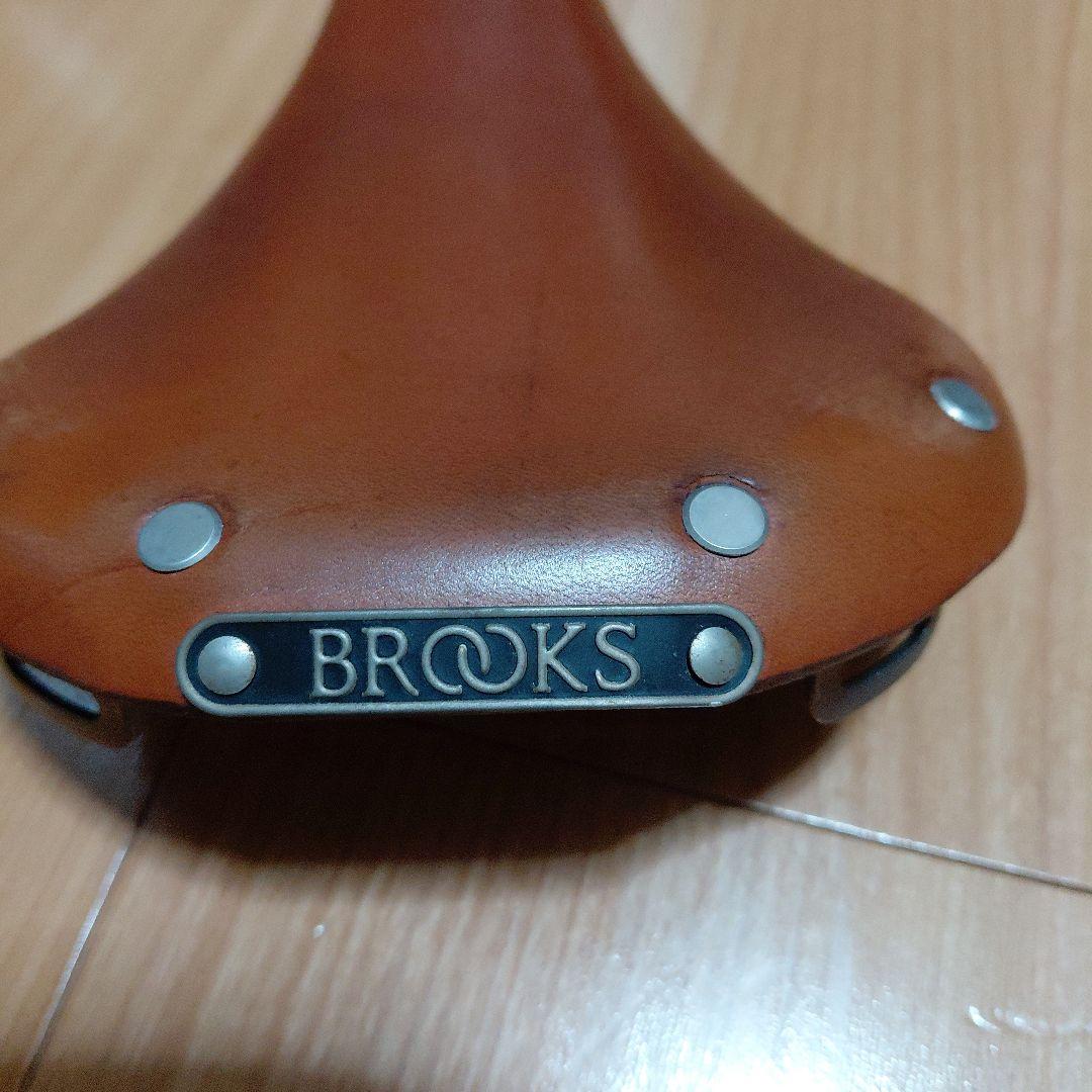 BROOKS ブラウンレザーサドル