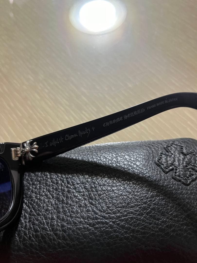 chrome hearts ブラック キャットアイ サングラス クロムハーツ