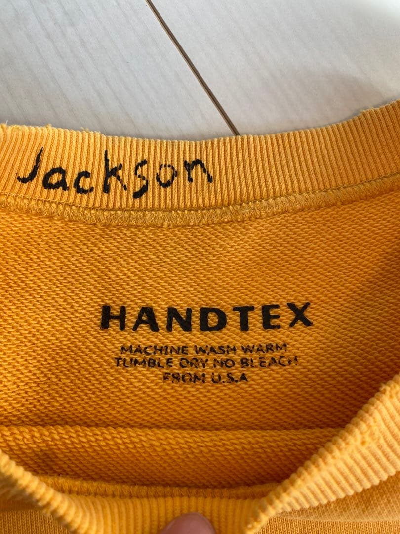 HANDTEX ハンドテックス ジャクソンマティス スウェット ヴィンテージ加工