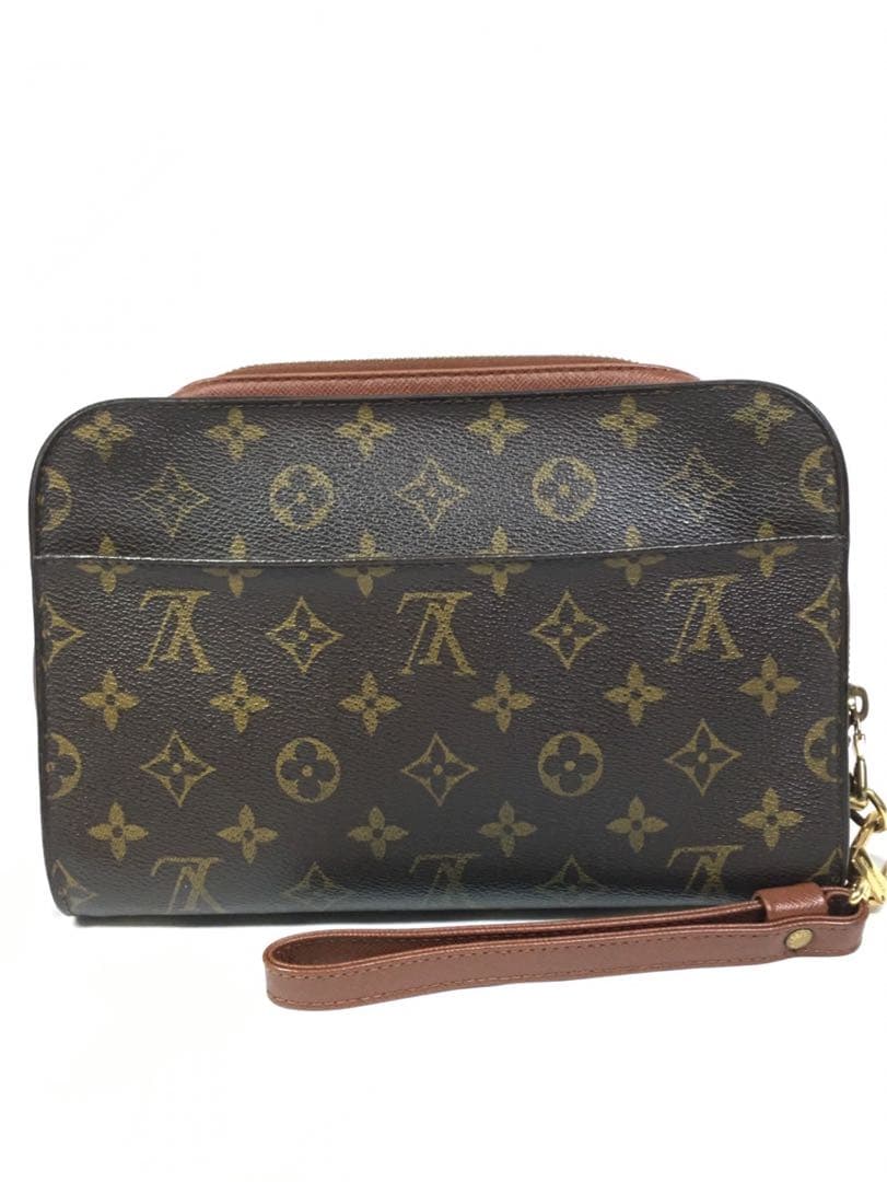 ルイヴィトン　モノグラム　オルセー　クラッチバッグ　ハンドバッグ