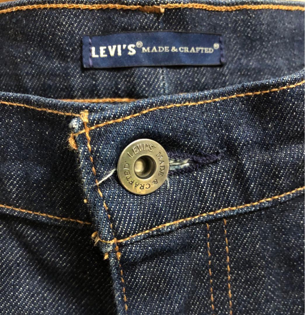 未使用級　Levi's 511 ユーロ製 青タブ ビッグE、セルビッチ、W33