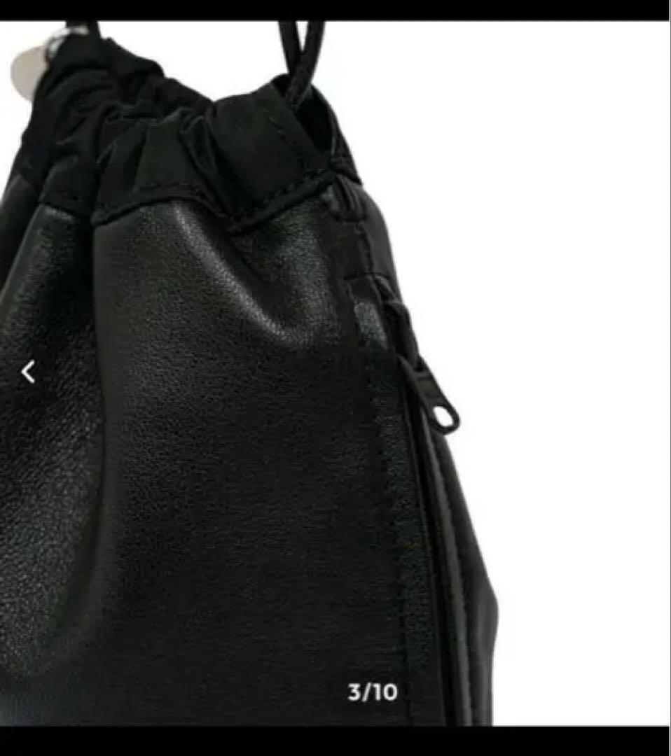 バッグ DECI Reversible Lamb Drawstring Bag ovy