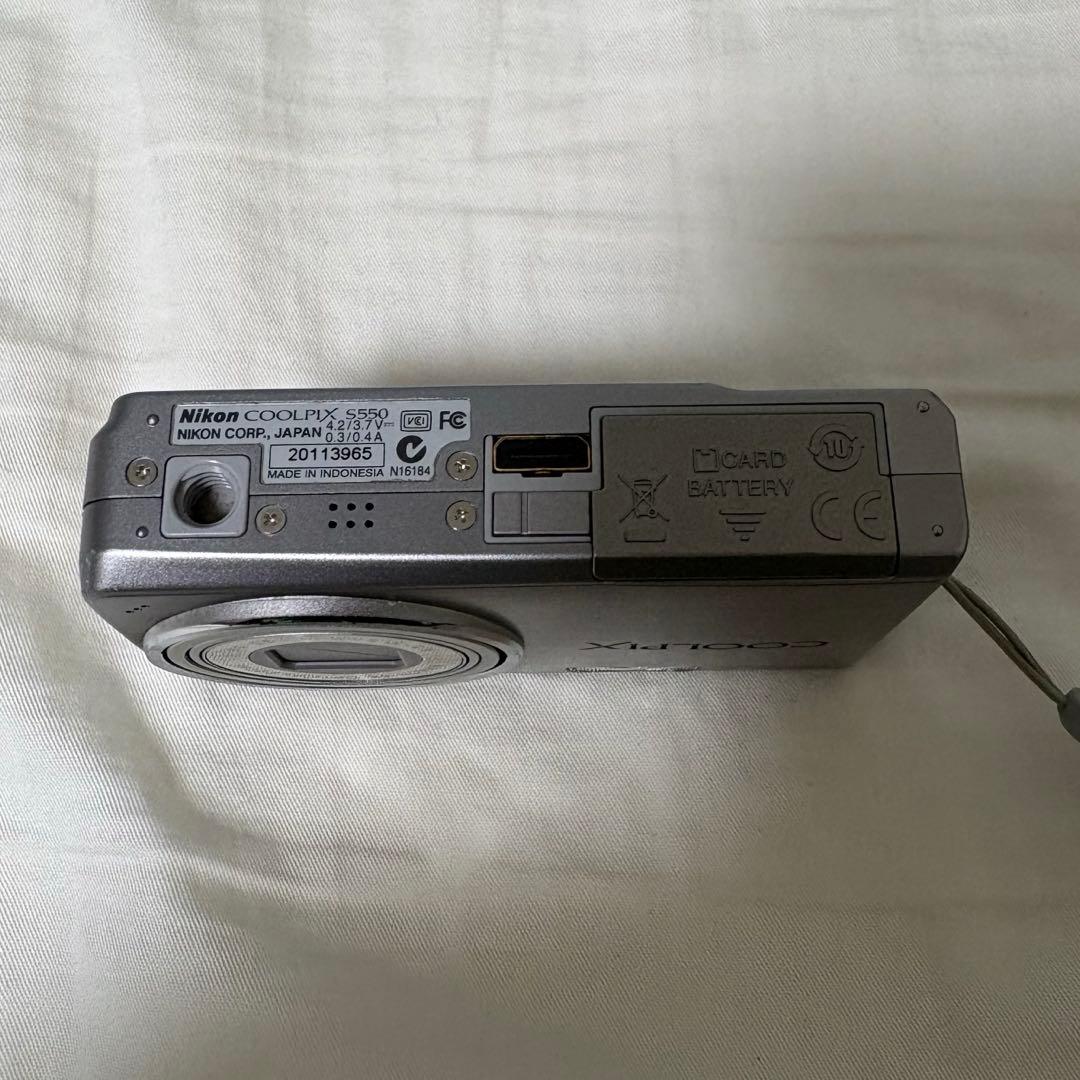 Nikon COOLPIX S550 コンパクトデジタルカメラ