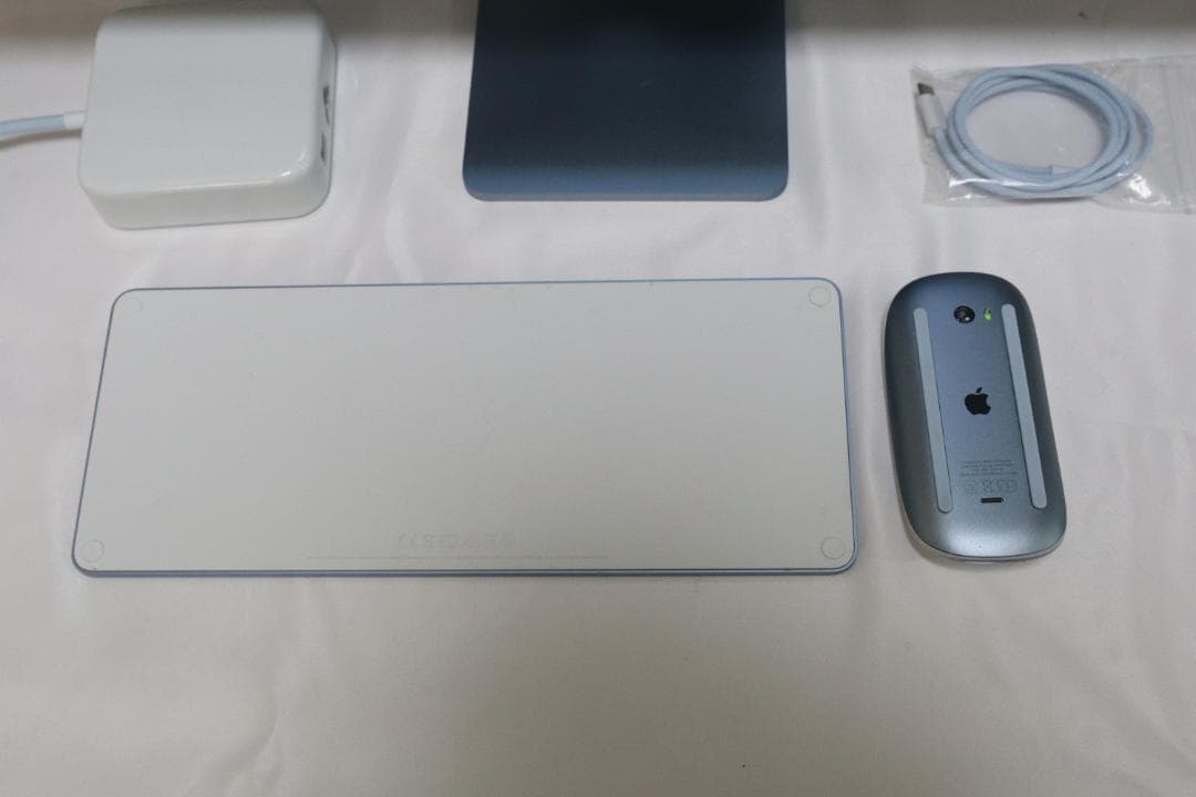 ◆Apple iMac 2023 M3 16GB 24インチ ブルーモデル