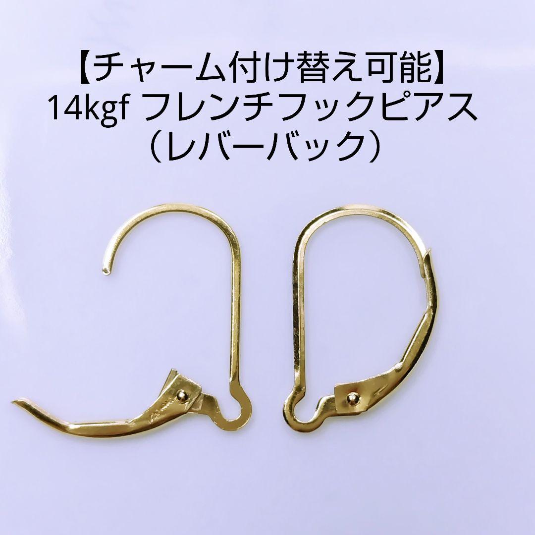 【専用ページ】スペクトロライト ピアス、ペンダントトップ、14kgf