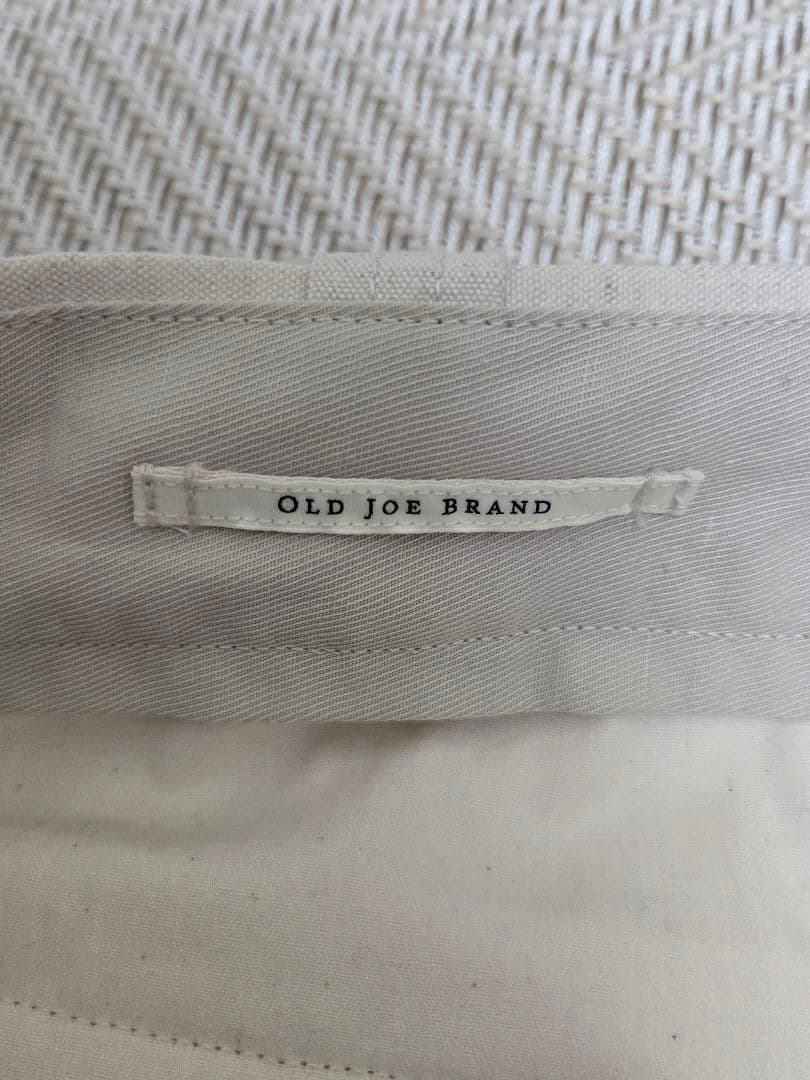 オールドジョー フロントタックアーミートラウザー　32インチ　アイヴォリー