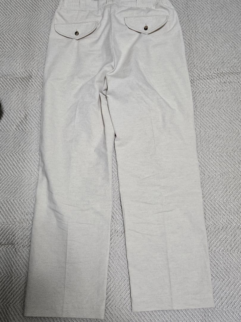 オールドジョー フロントタックアーミートラウザー　32インチ　アイヴォリー