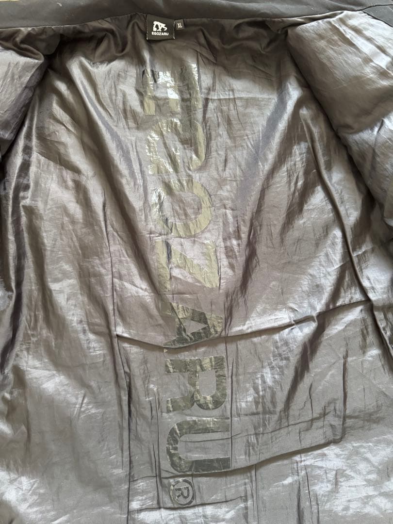 EGOZARU エゴザル 黒 ダウンジャケット