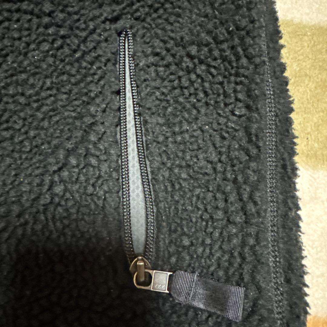 パタゴニア　レトロX ベストSサイズ　オールブラックモデル