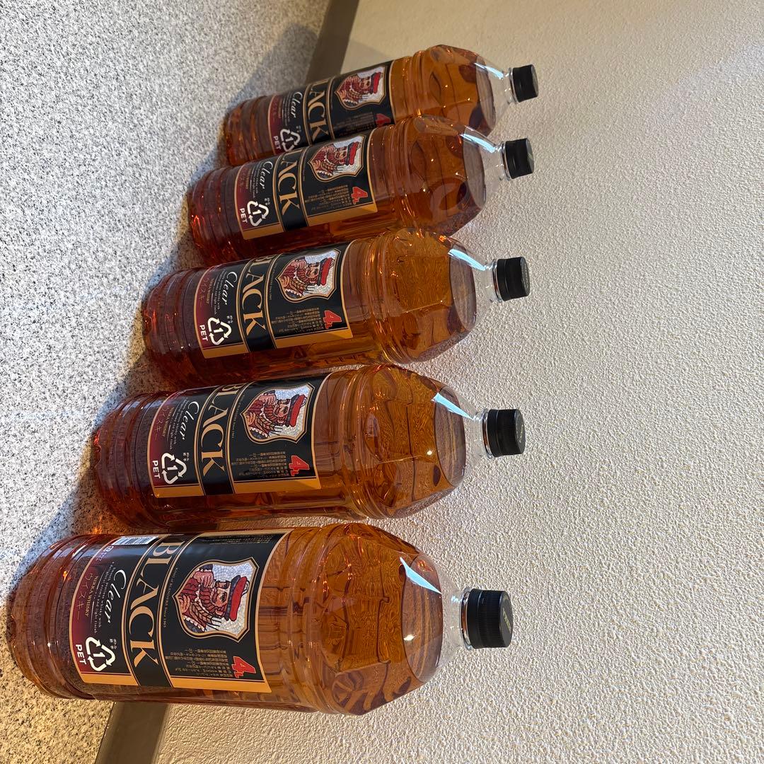 ブラックニッカ　 4L 5本セット