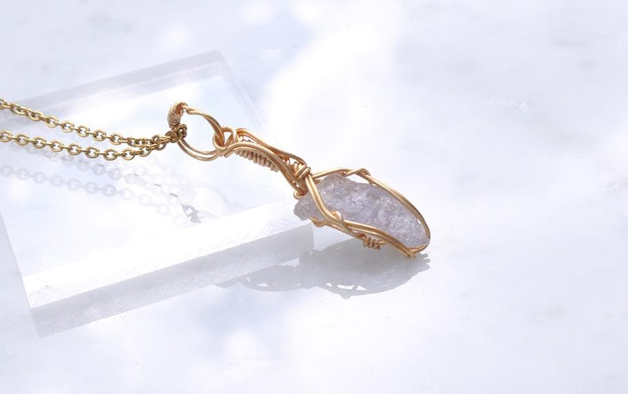 希少 ブルーヘルデライト ペンダントトップ◇