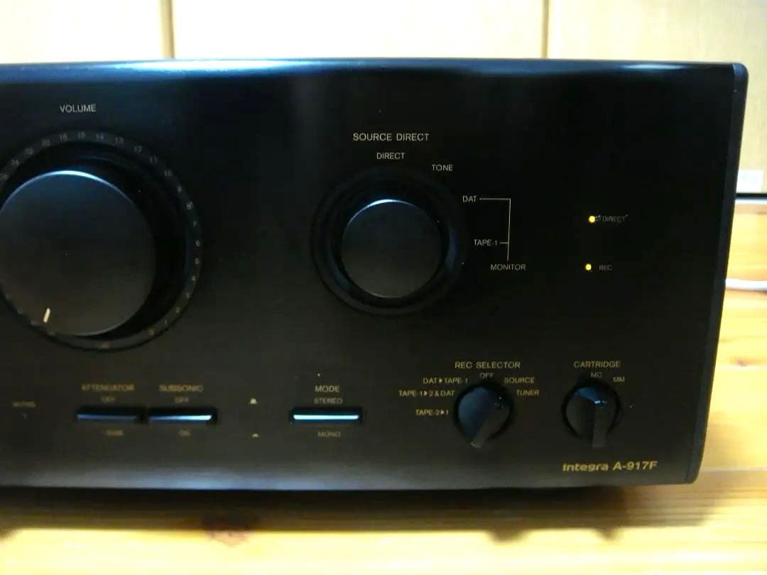 整備済 程度良 ONKYOオンキョー アンプ Integra A-917F取説付