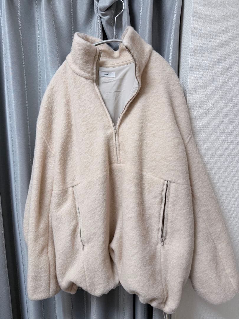 最終値下げ【正規品】CLANE SLIVER HALF ZIP TOPS
