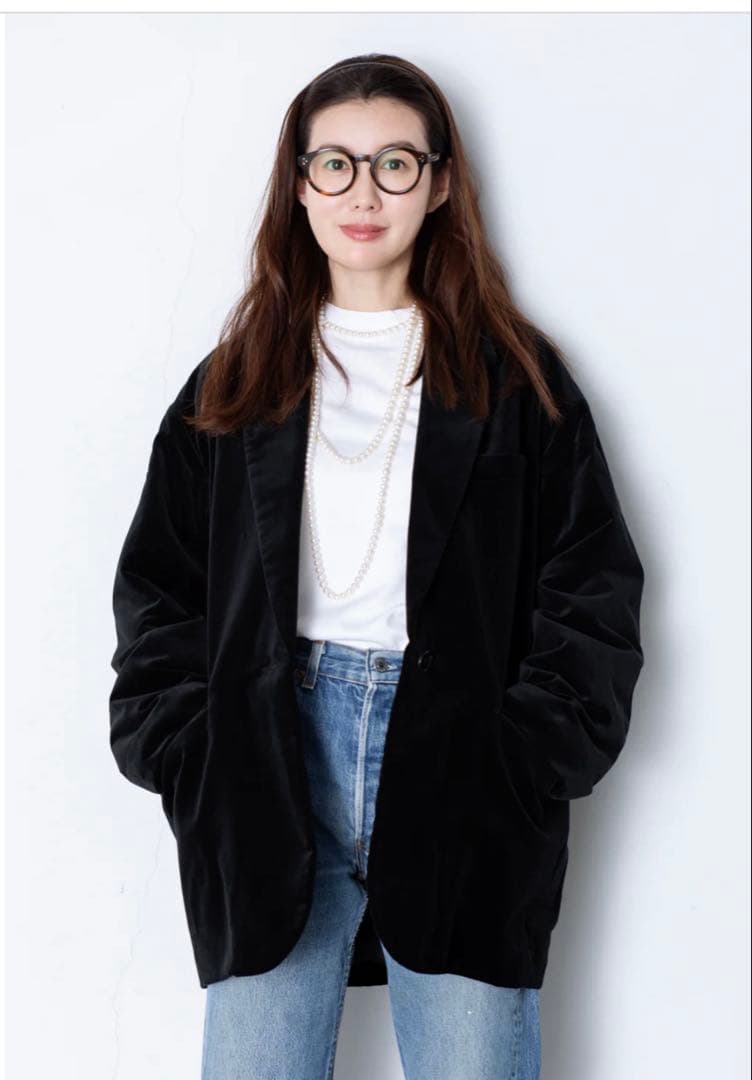 MY WEAKNESS マイウィークネス VELVET JACKET新品