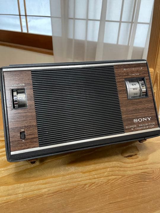SONY　ソニー　6R-33　 AM専用　トランジスタラジオ　稀少