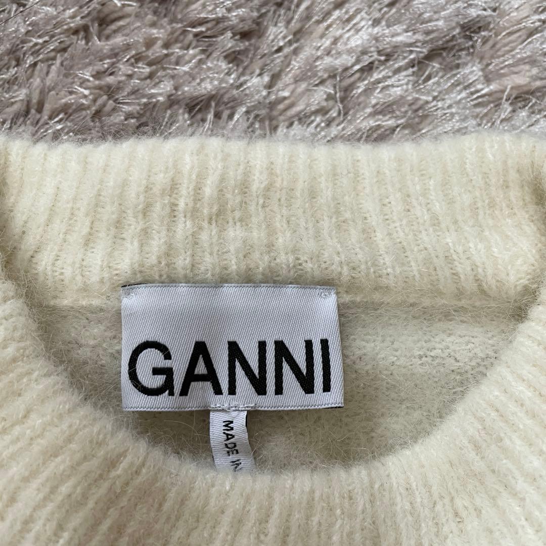 ❤️専用【美品】GANNI ガニー ホワイト　モヘア ニット