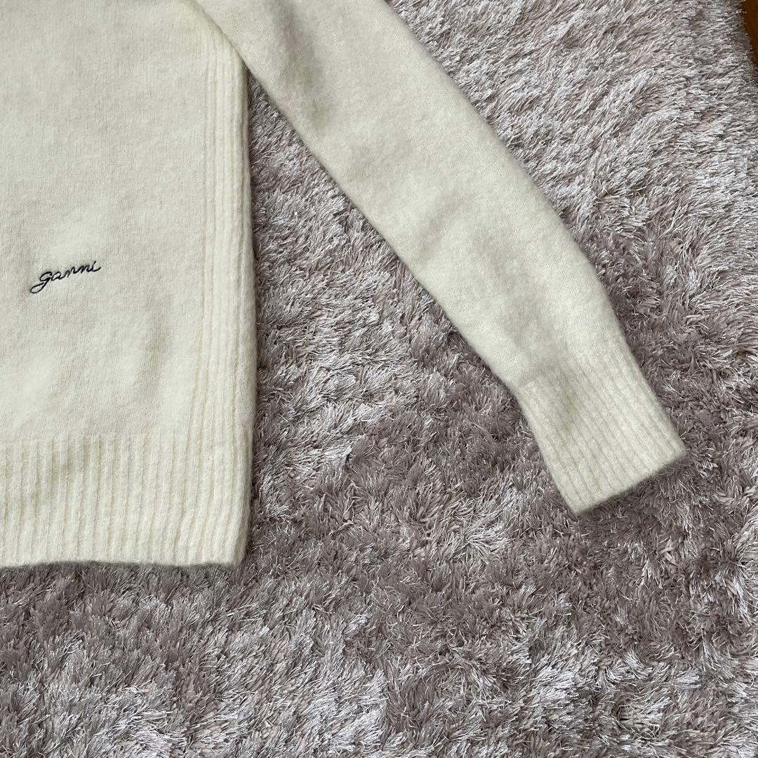 ❤️専用【美品】GANNI ガニー ホワイト　モヘア ニット
