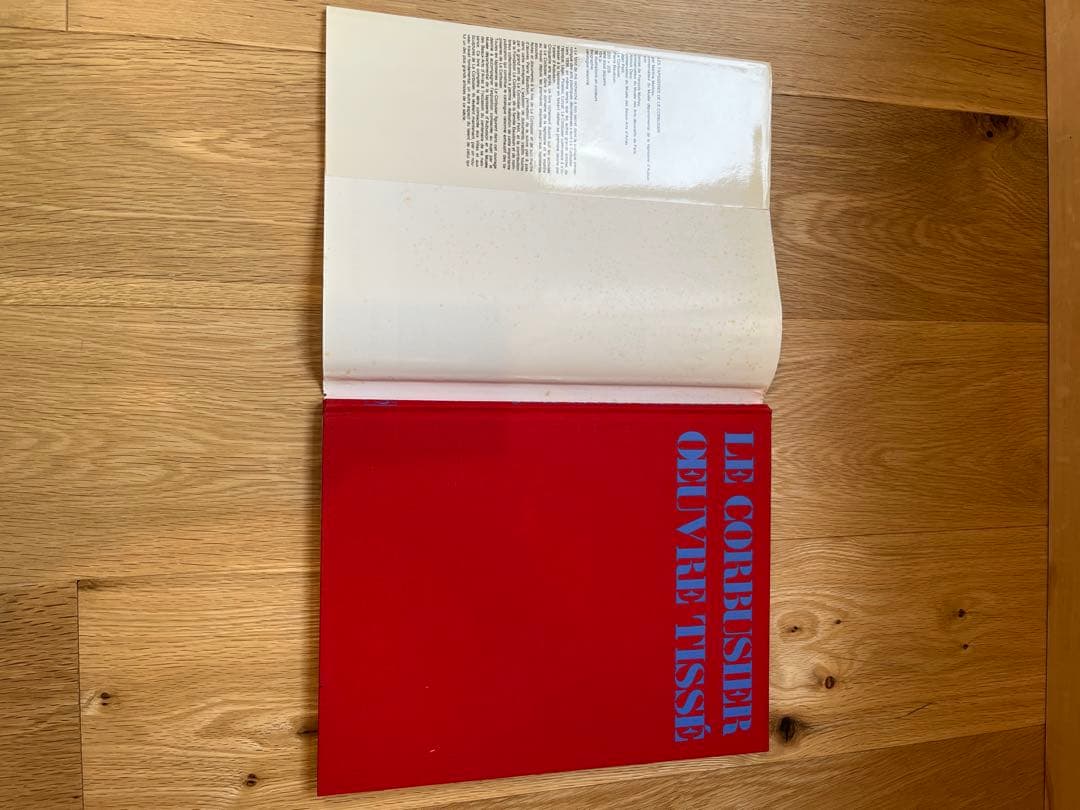 LE CORBUSIER OEUVRE TISSÉ ル・コルビュジエ　洋書