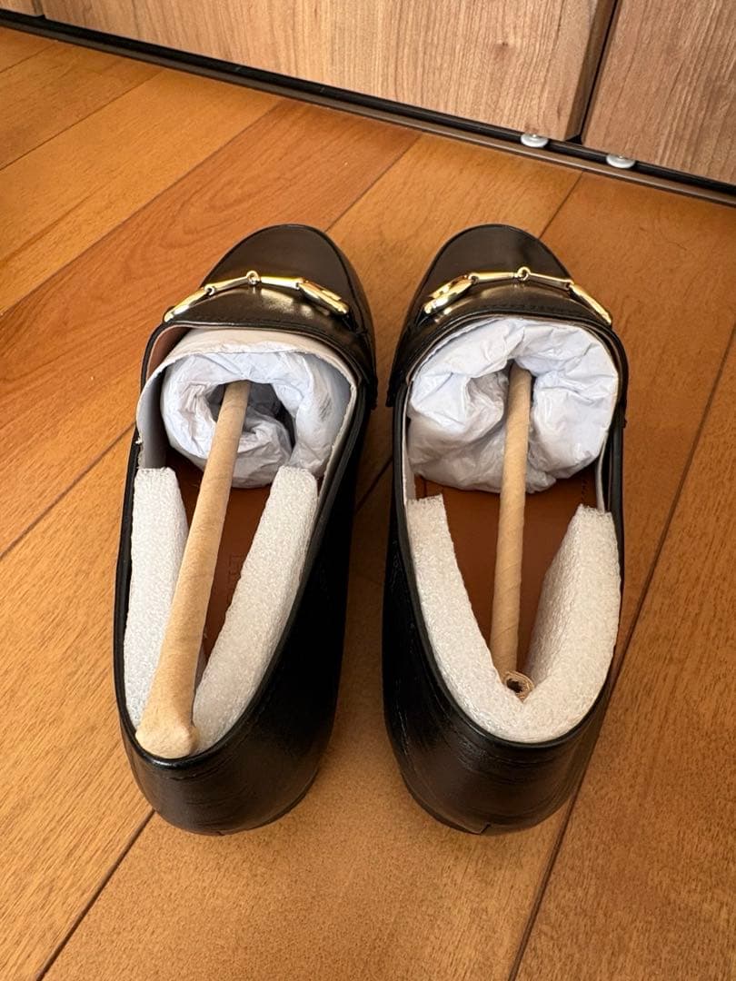 【室内試着のみ】　コーチ　ハーレー　ローファー ブラック　サイズUS6