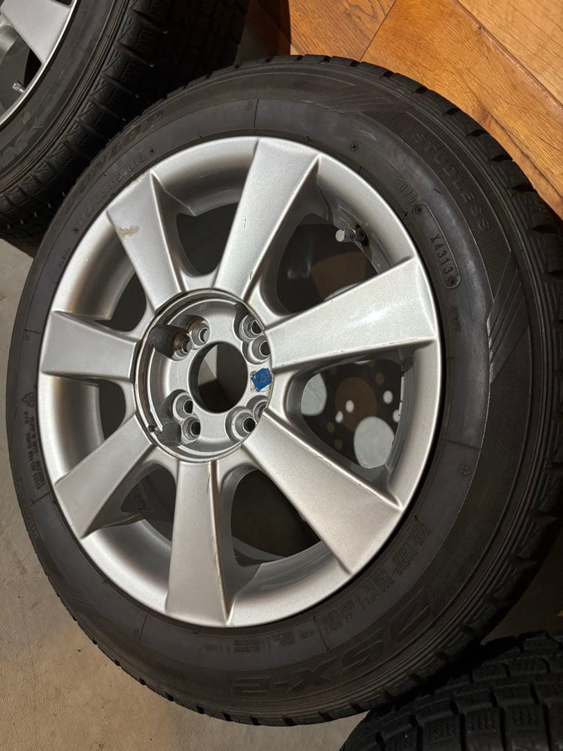 手渡し限定 スタッドレスタイヤ付き　15インチホイールセット　マルチ