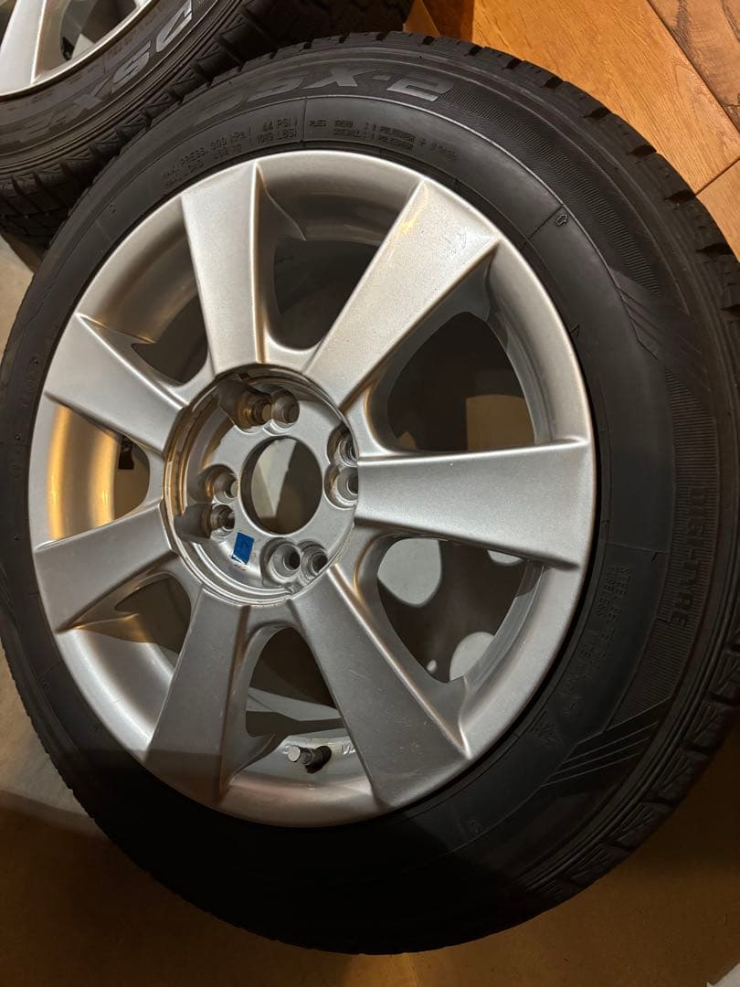手渡し限定 スタッドレスタイヤ付き　15インチホイールセット　マルチ
