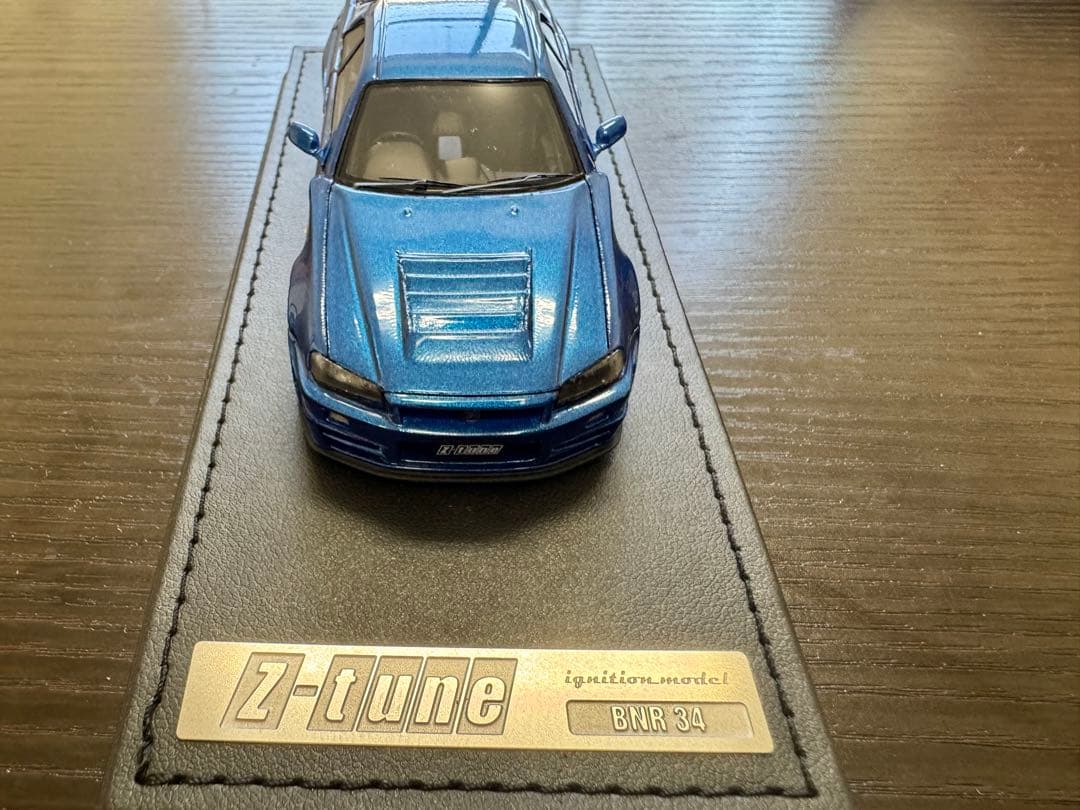 ignition model製Z-tune BNR34 ベイサイドブルー1/43