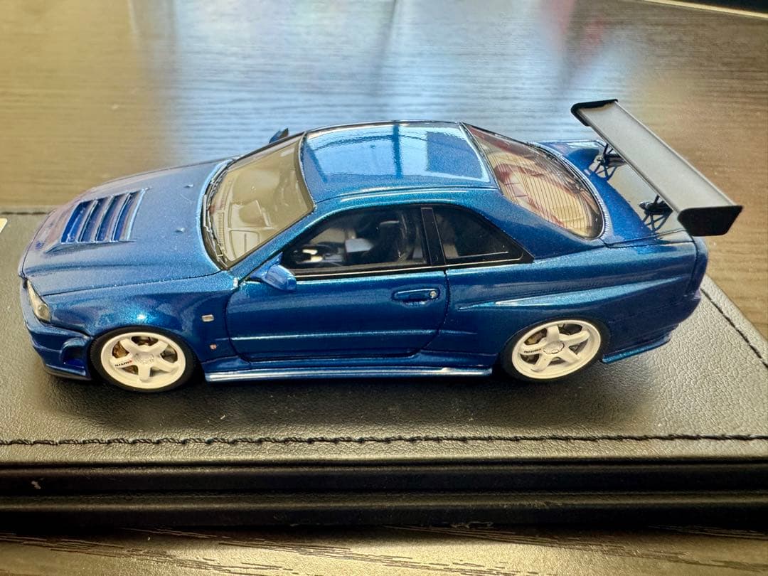 ignition model製Z-tune BNR34 ベイサイドブルー1/43
