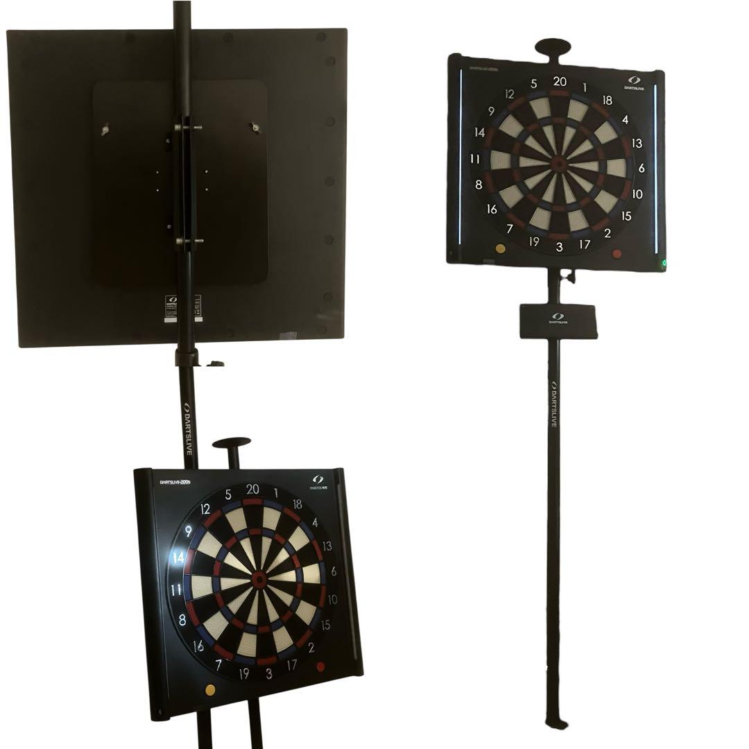DARTSLIVE-200S ダーツボード ダーツライブ ポール付き