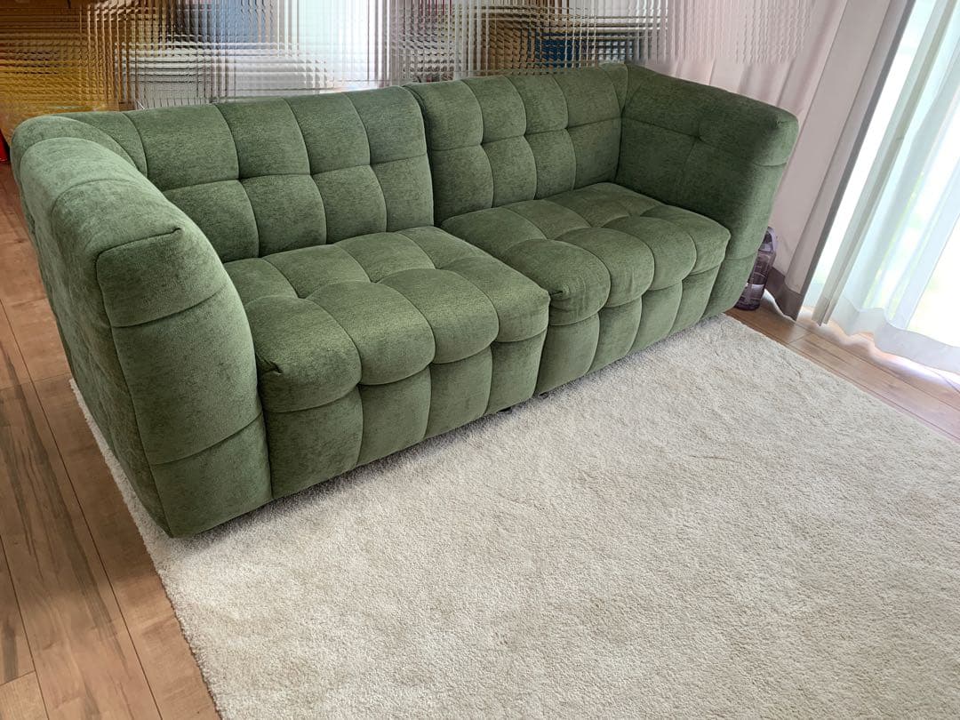 美品　オシャレ　ソファー　三人掛け