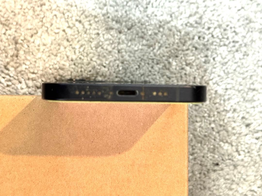 （ジャンク）iPhone12 128GB ブラック 本体