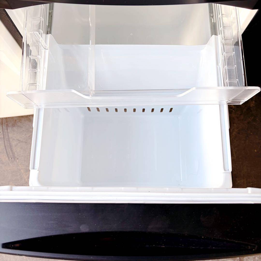 112運搬取付無料！ブラック&ホワイト純正三菱冷蔵庫洗濯機2点セット！完動超美品