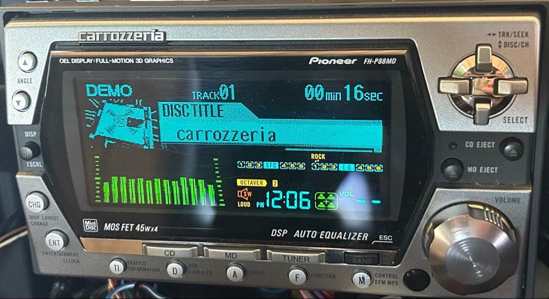 【当時物】パイオニア カロッツェリア FH-P88MD