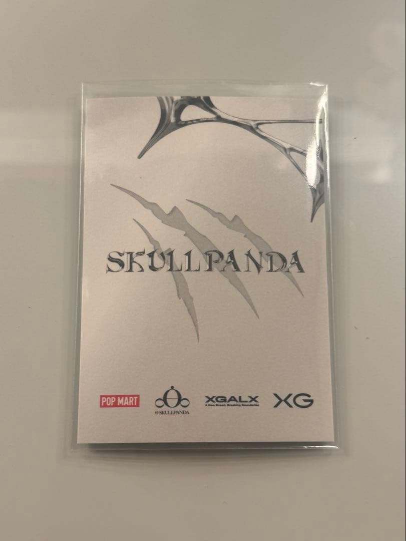 SKULLPANDA スカルパンダ XG　ノベルティ　カード